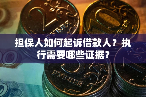 北京担保人如何起诉借款人？执行需要哪些证据？