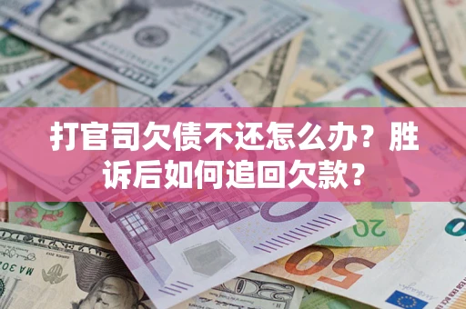 北京打官司欠债不还怎么办？胜诉后如何追回欠款？