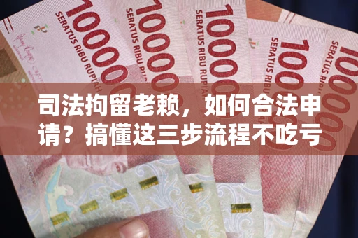 北京司法拘留老赖，如何合法申请？搞懂这三步流程不吃亏！