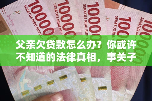 北京父亲欠贷款怎么办？你或许不知道的法律真相，事关子女未来