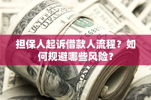 北京担保人起诉借款人流程？如何规避哪些风险？