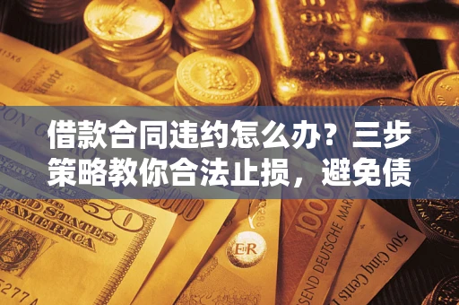北京借款合同违约怎么办？三步策略教你合法止损，避免债务危机升级